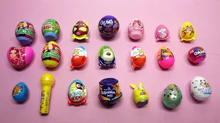 My 21  Surprise Egg  Best Collection With Free Gift Inside