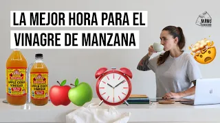 🤯CUÁL ES EL MEJOR MOMENTO DEL DÍA PARA TOMAR VINAGRE DE MANZANA? | Manu Echeverri