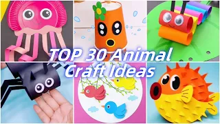TOP 30 Animal Craft Ideas | Easy Animal Crafts With Paper |How to make  animals playset