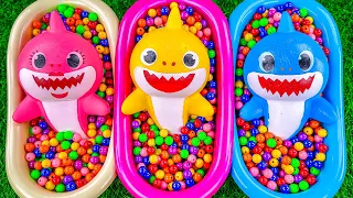 Satisfying 4-Minute Candy ASMR: Makeup Magic with M&M's Slime! 🍬✨