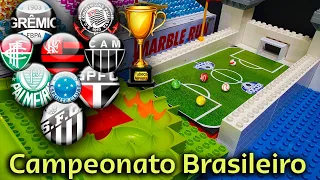 Brasileirão de Bolas de Gude #4 - MARBLE FOOTBALL !