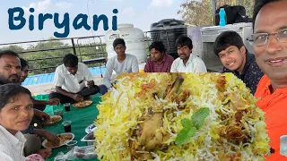 2021 last Biryani party with staff - chicken biryani - Spicy staff chicken biryani