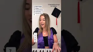 11 Graduation Songs in 1 Minute - Logan Alexandra
