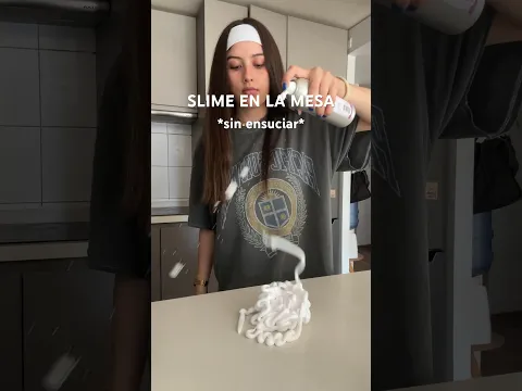 SLIME EN LA MESA SIN ENSUCIAR?💀😔