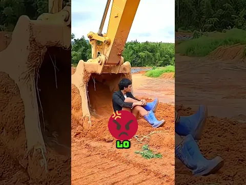 Pai, por que aquele homem está andando em nossa terra! 👨‍👦🌱👀