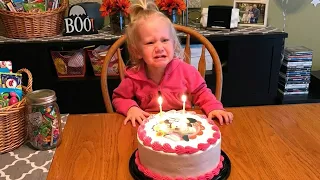 Baby Crying Because of blowing candles FAILS - Funny Baby Videos | Gods Laugh