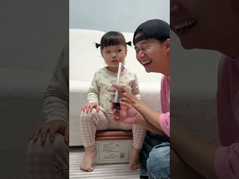 骗娃吃药的n种套路 #宝爸带娃#人类幼崽