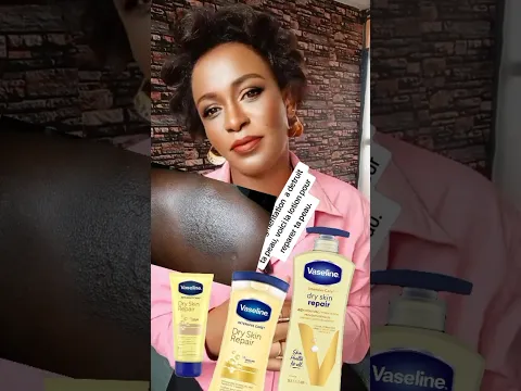 vous avez une peau abîmée, voici vaseline repair  #congo  #skincare  #skin