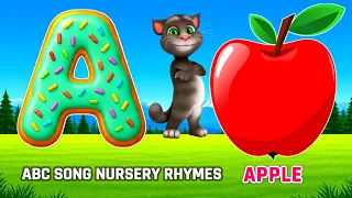 A for apple | अ से अनार | abcd | Abc phonics song nursery rhymes