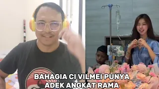 VILMEI SAKIT DITUNGGUIN RAMA DIJENGUK AISAR KHALED , BERUNTUNG PUNYA ADIK ANGKAT RAMA