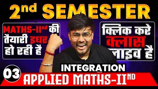 #2 Polytechnic 2nd Semester Applied Math-II (Introduction of Integration) हिंदी/English | All Branch