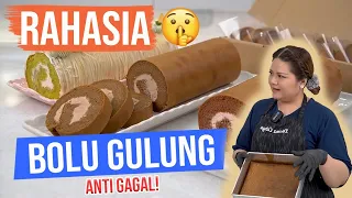 Rahasia sukses menggulung Cake ❤ Detail banget, banyak tips and triknya 🥰😍