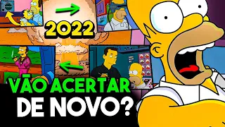 AS PREVISÕES DOS SIMPSONS PARA 2022