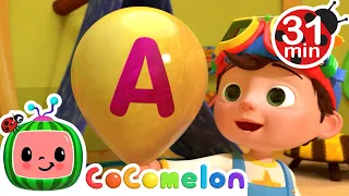 ABC Song With Balloons V1 - @CoComelon | Kids Song | Trick or Treat
