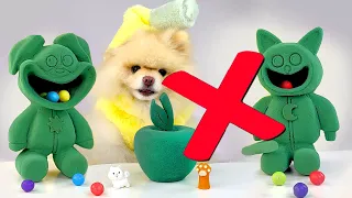 Most Satisfying AMONG US vs  DOGDAY, CATNAP from POPPY PLAYTIME CHAPTER 3 | Guess? | ASMR Videos
