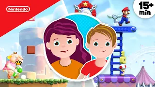 Mom and Daughter Play Nintendo Games Together 🥰 Gameplay for Kids