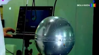 Descubren misteriosa esfera metálica en Colombia
