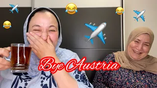 ماما مسافرة خلاص✈️😢‏‏شوفوا ازاي بتحضر نفسها لي اليوم ده 😂❤️