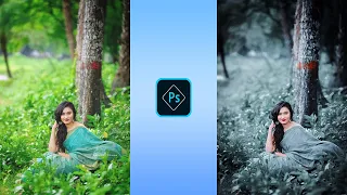 HDR Camera Raw Trick Black Tone Photo Editing Tutorial | Photoshop cc Background Colour Change