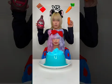 Sion princess funny Blue pudding challenge 🍮😂