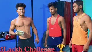 5 Lackh Ka Pull-up Challenge 💸💪🔥Kon Jitega 💪