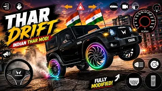 Modified Mahindra Thar 😈 Games : Indian Black Thar ( Gadi wlaa games ) Car Game android Game - #2026