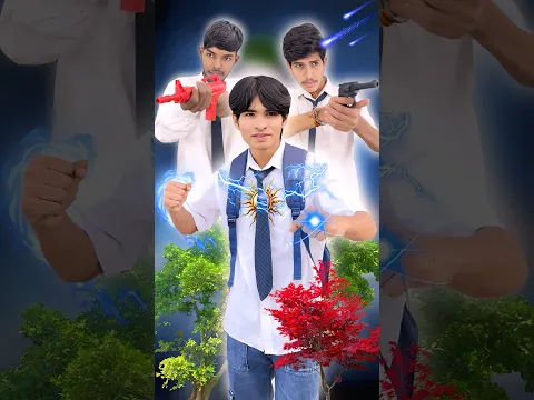 magical gun part 2 ￼😱 #magicalschool #schoollife #trending #comedy #funny #shorts