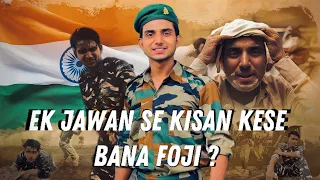 Ek Jawan Se Kisan Kese Bana Foji?😭(15 August Special)🇮🇳💔 #15august #army #youtube #alianaskhan