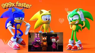 Sonic Nyanpasu Yabure Kabure vs FNAF #fnf