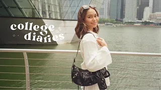 College Diaries: F2F Classes, New Furniture & Trip to Singapore 🏹 | ThatsBella