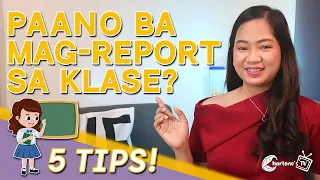 Paano Magreport sa Klase? | Charlene's TV