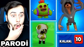 GECE BRAWL STARSA GİRDİM OYUN BOZULDU 😱 - Brawl Stars Korku Videosu Parodi/Konsept