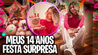 GANHEI UMA FESTA SURPRESA | MEUS 14 ANOS