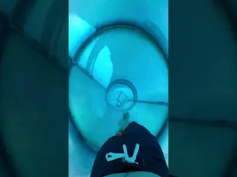 Blue Slide at Kristall Palm Beach! 💀