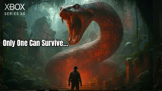 Giant Snake Boss Fight is INSANE! | Indiana Jones and The Great Circle Xbox Series X Gameplay