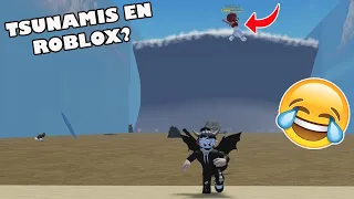 PODRE SOBREVIVIR A LOS TSUNAMIS EN ROBLOX?