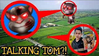 DRONE MENANGKAP SOSOK TALKING TOM MENGGUNAKAN MAINAN TALKING TOM😱 #TERSERAM