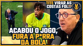 GALVÃO Bueno SINCERO sobre eliminação do BRASIL