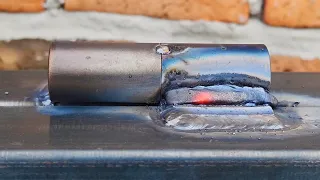 professional welder's secret in welding hinges on thin metal better