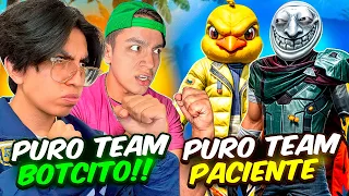 SOY SUCO🍍 y TEAM BOTCITO vs SE PACIENTE☝🗿 y SU DUO 😨🔥 PVP EN FREE FIRE🤩