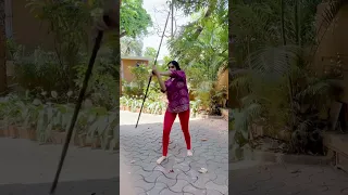 हनुमान जन्मोत्सव ❤️ #silambam #adahsharma