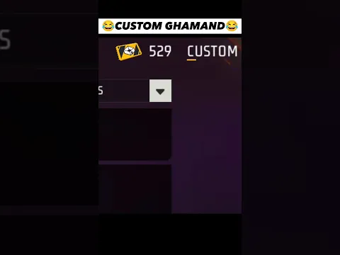 Custom Ka Ghamand 😂 #freefire #funny #freefiremax