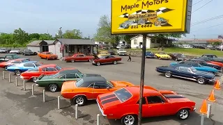 Classic American Muscle Car Lot Inventory 5/2/22 Maple Motors Hot Rods For Sale Vintage Antique Ride