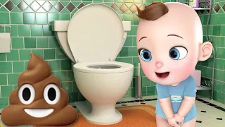 शौचालय गाना |  Toilet Geet | Hindi Nursery Rhymes and Kids Songs