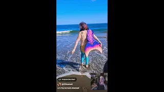 Reacting to my Most Viral Videos Part 2 #teamhailey #mermaid #livestream