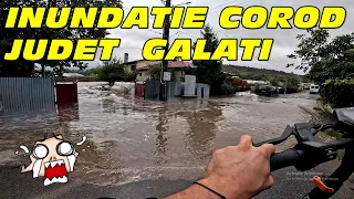 INUNDAȚII și DEZASTRU  la mine în comună - APA A DISTRUS TOT !! Corod Judetul Galați 14.09.2024