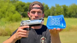 Can a Needoh Cube Stop a Bullet?