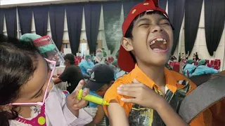 Drama lucu hal hal yang tidak boleh dilakukan saat imunisasi | Arches Family