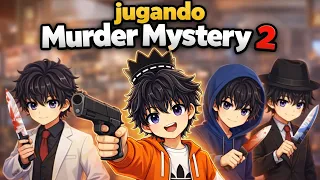JUGANDO MM2 por primera vez 😅 ¿Inocente, sheriff o asesino? 🔪😱