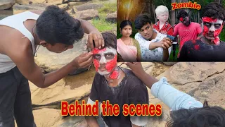 Behind the scenes Zombie | Angrej babu ka Zombie vlog | #funny #vlog #Zombie 